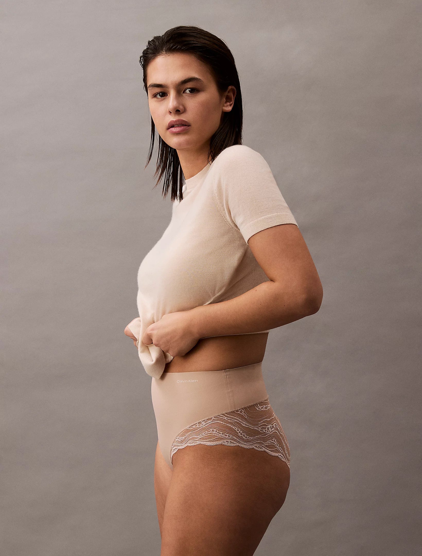 Calvin Klein naisten alushousut Brief, nude