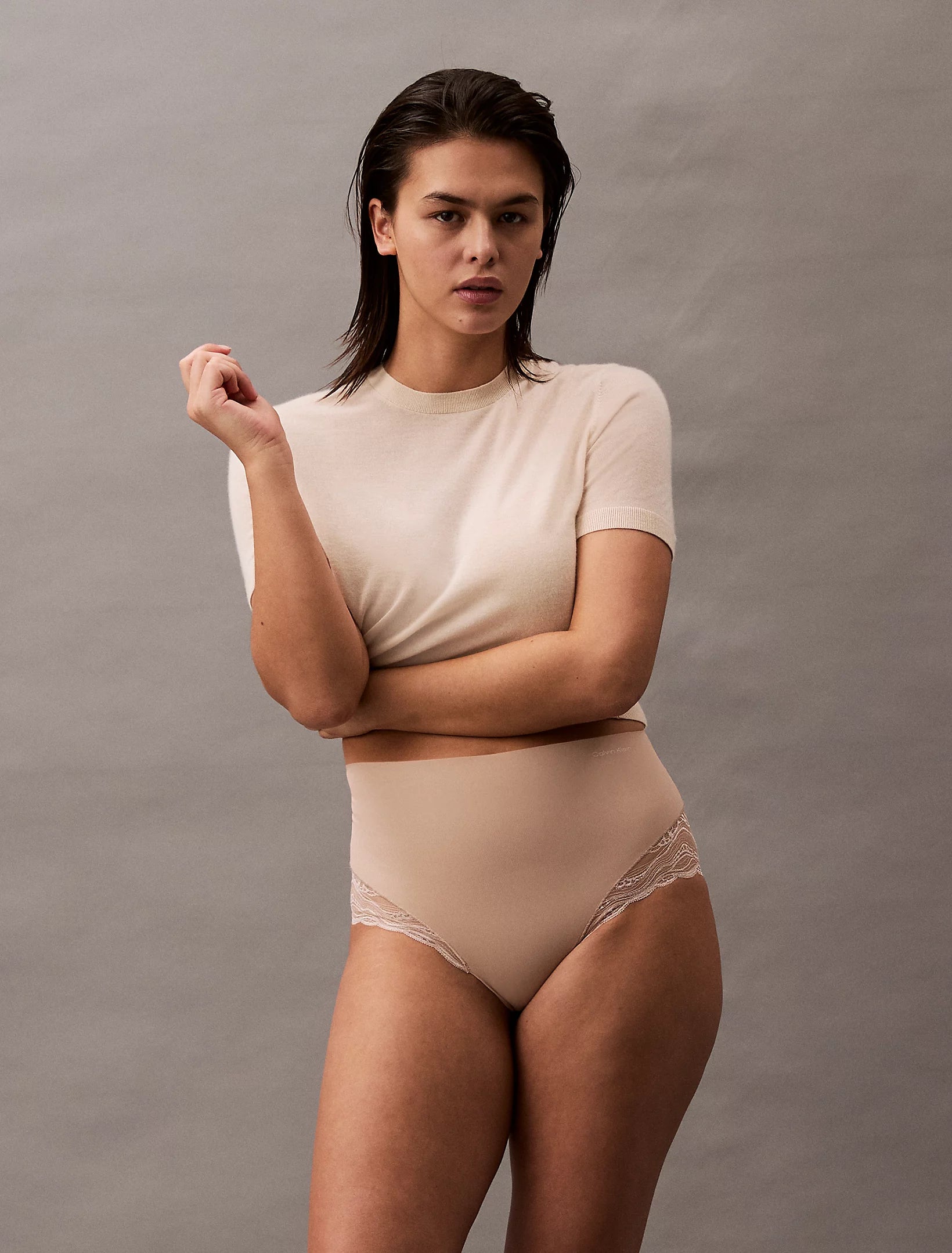 Calvin Klein naisten alushousut Brief, nude