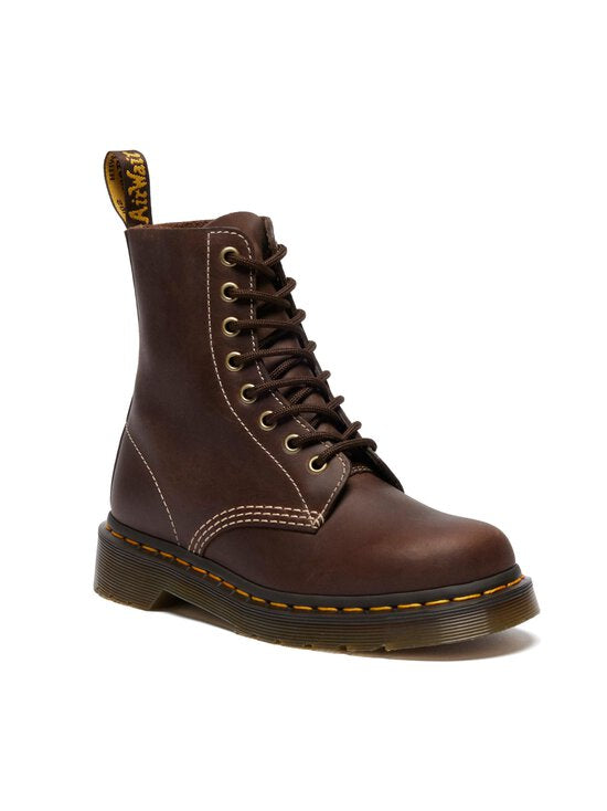 Dr. Martens kengät, 1460 Pascal Wyoming 8 Eye Boot Tummanruskea