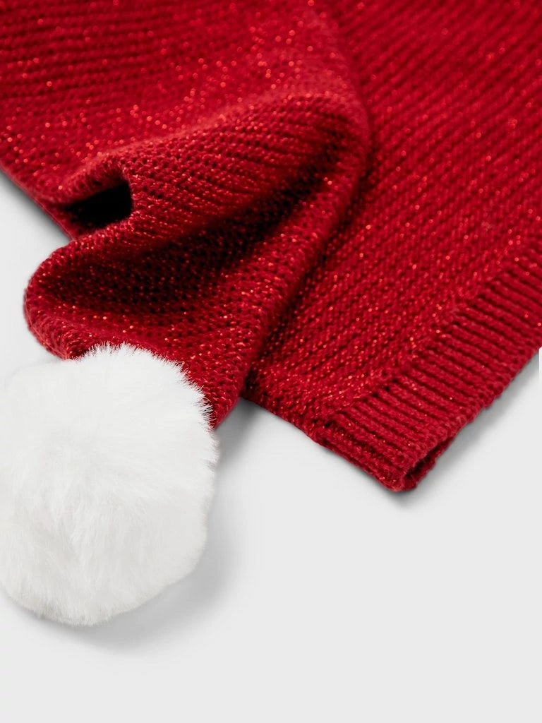 NMNRINJAHA KNIT HAT PUNAINEN
