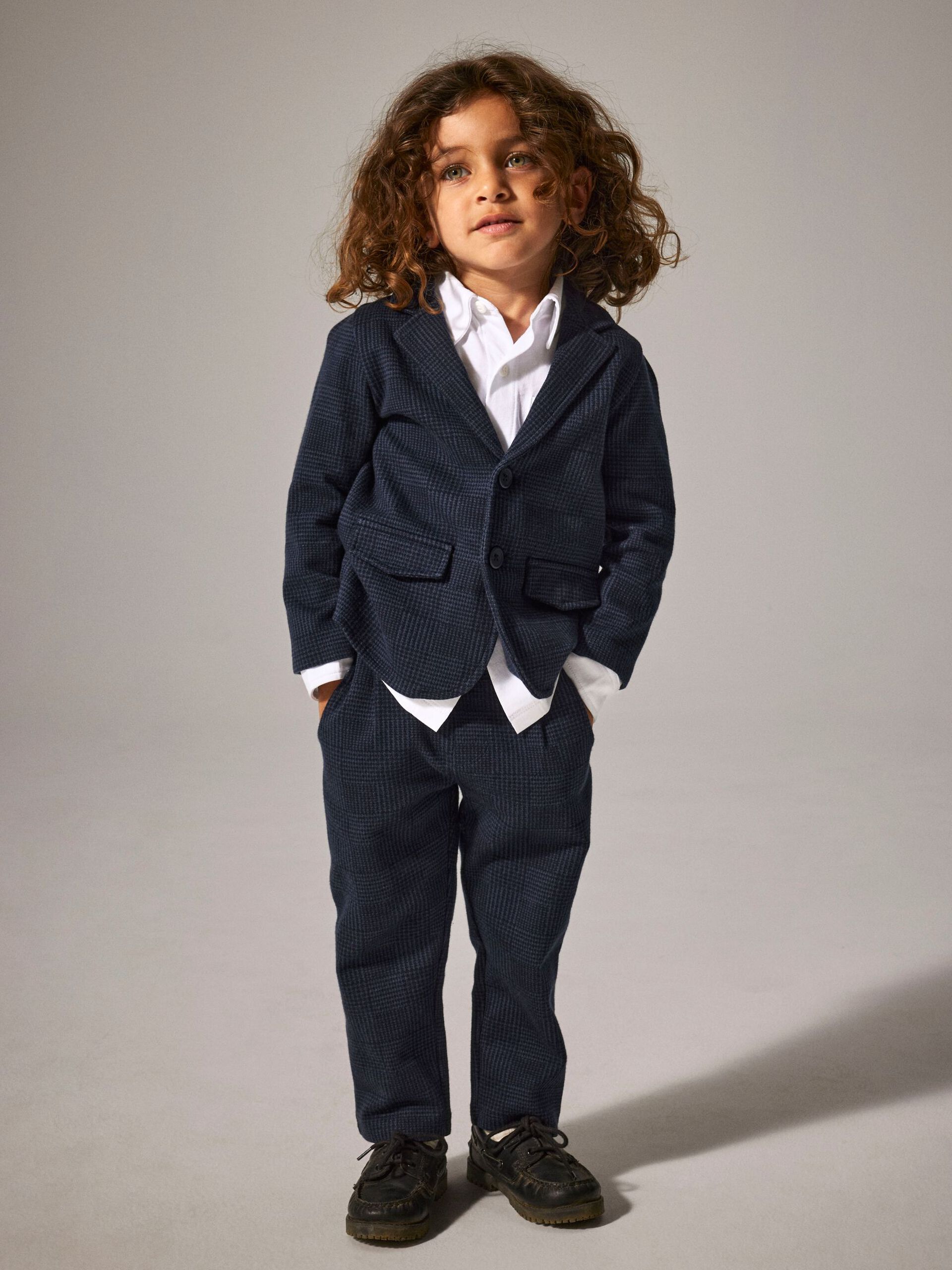 Name It lasten housut NMMRobino Sweatpant, sininen ruutu