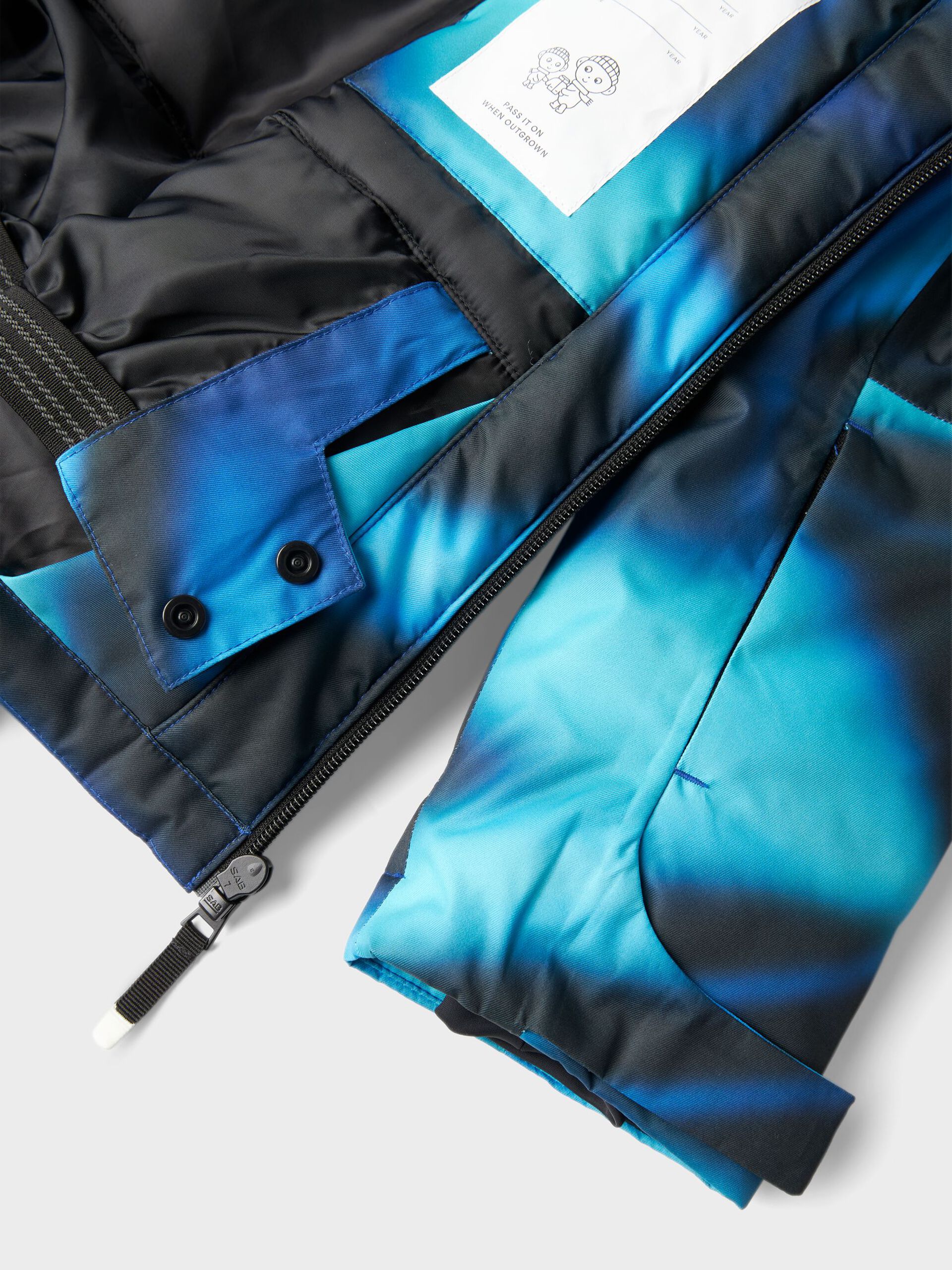 NKNSLOPE10 SKI JACKET TUMMANSININEN