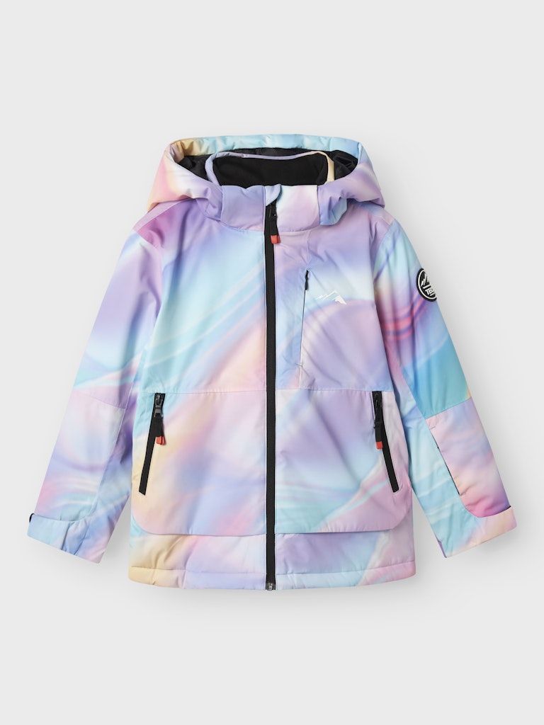 NKNSLOPE10 SKI JACKET MONIVÄRINEN KUOSI