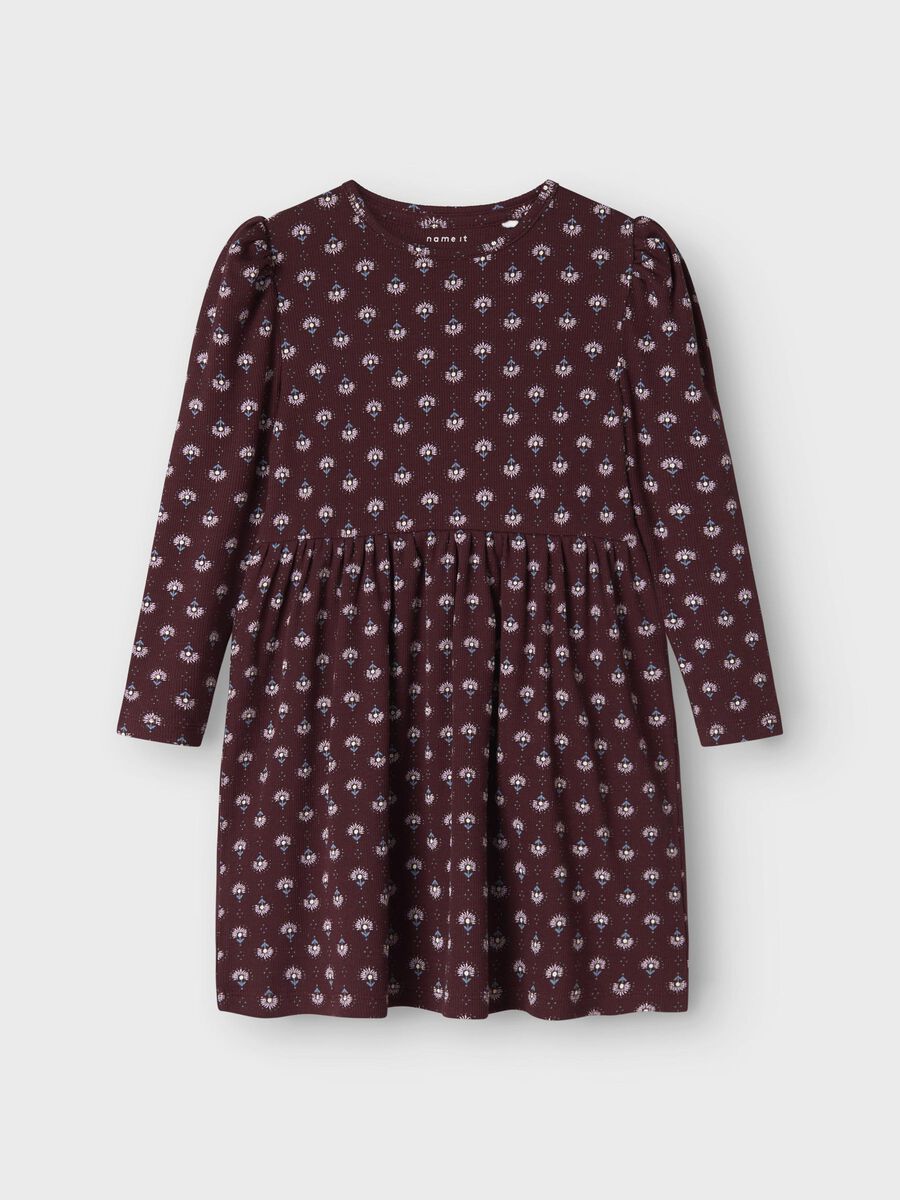 NMFONINE LS DRESS VIININPUNAINEN