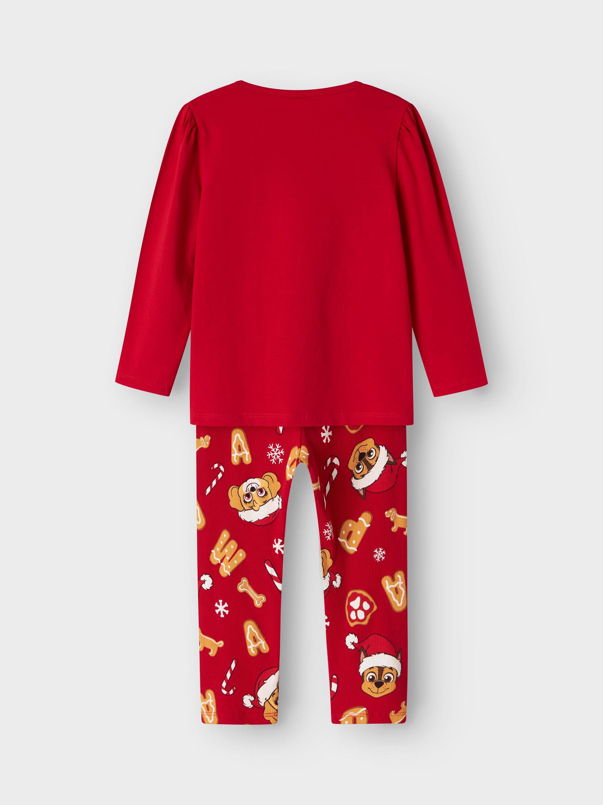 NMFSARBA PAW LS NIGHTSET PUNAINEN