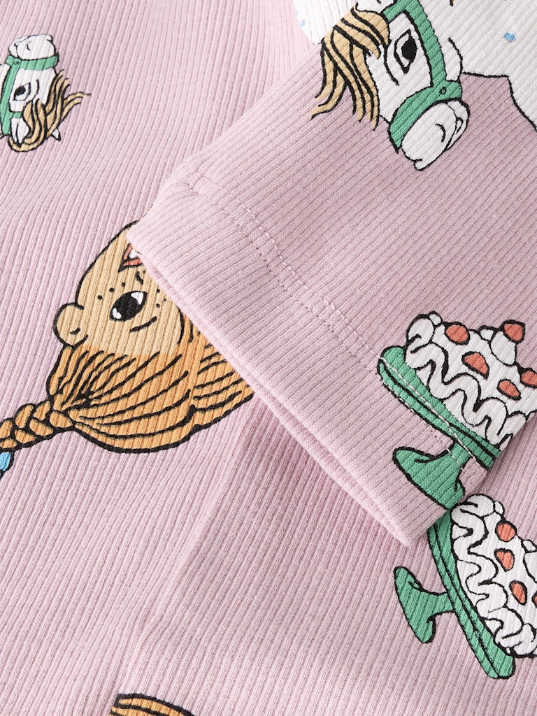 NMFSOCA PIPPI LEGGING VAALEANPUNAINEN