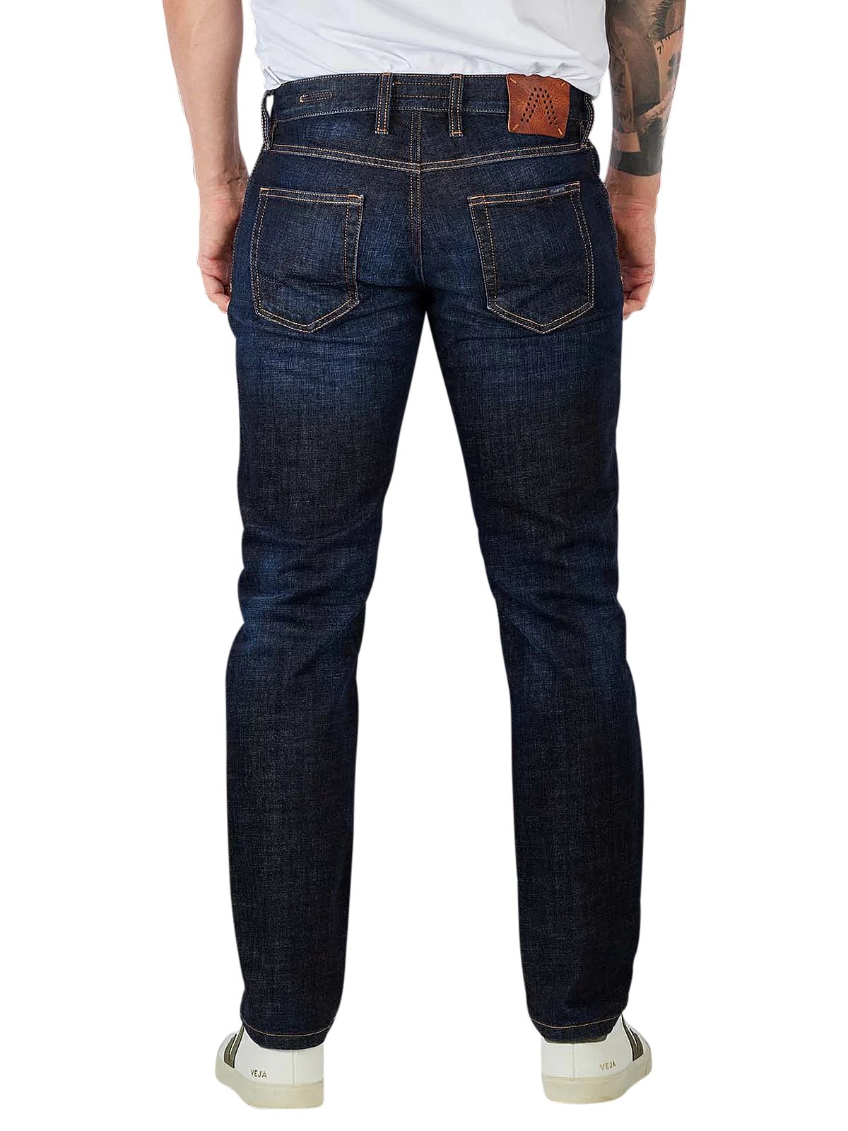 Alberto miesten farkut Pipe Super Stretch Denim, sininen