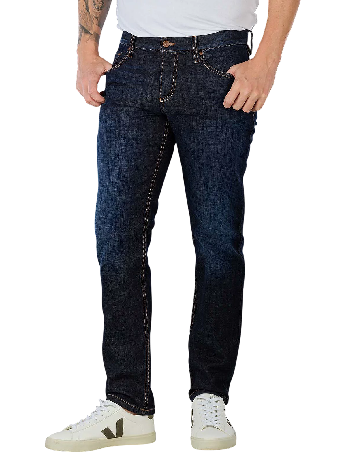 Alberto miesten farkut Pipe Super Stretch Denim, sininen
