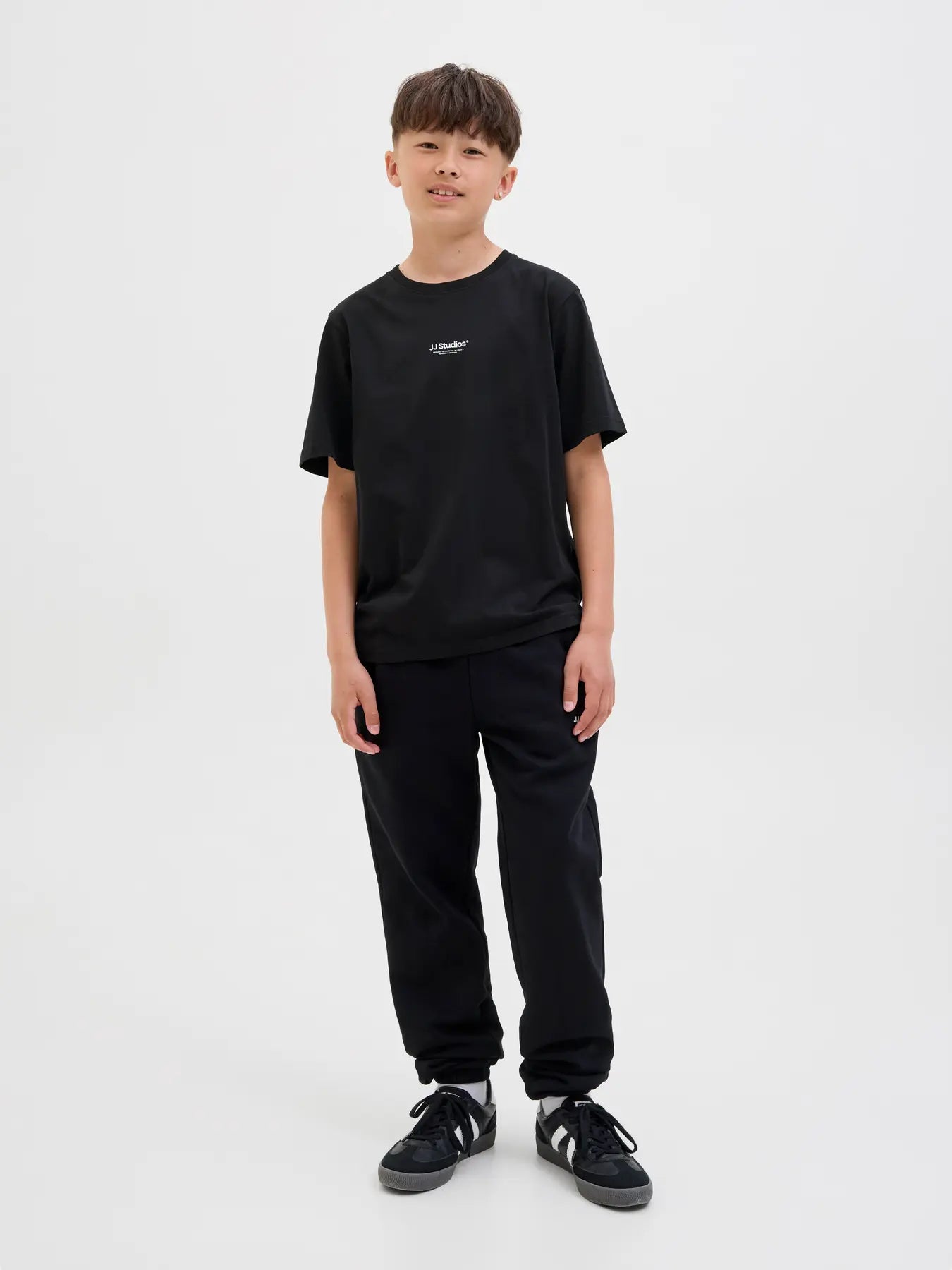 Jack and Jones Junior lasten T-paita Soho, musta