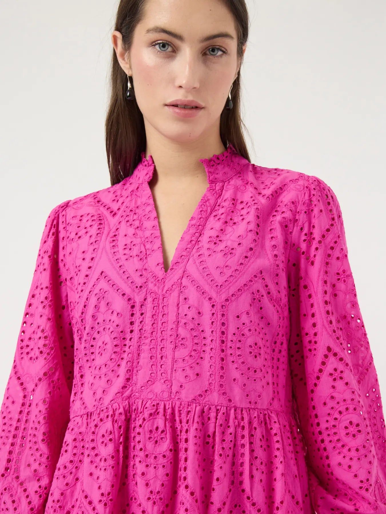 Y.A.S naisten mekko YASHoli LS Dress S. Noos, Rose Violet