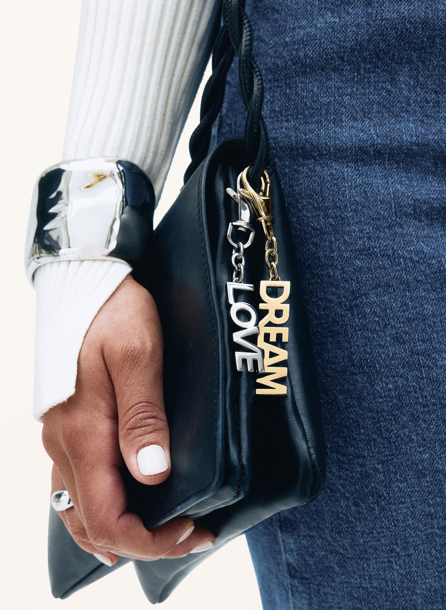 Edblad Laukkukoru Avaimenperä, Dream Bag Charm, Gold Kullankeltainen