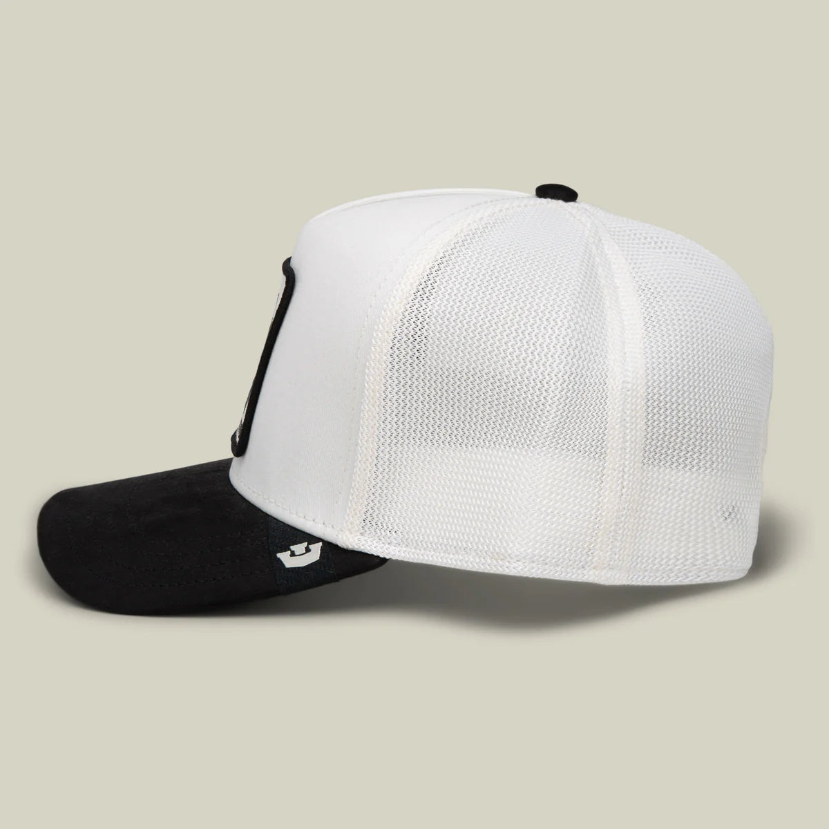 Goorin Bros lippis Suede Black Panther Trucker, valkoinen