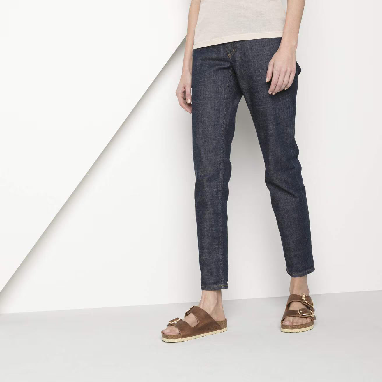 Birkenstock unisex sandaalit Arizona Big Buckle, konjakinruskea