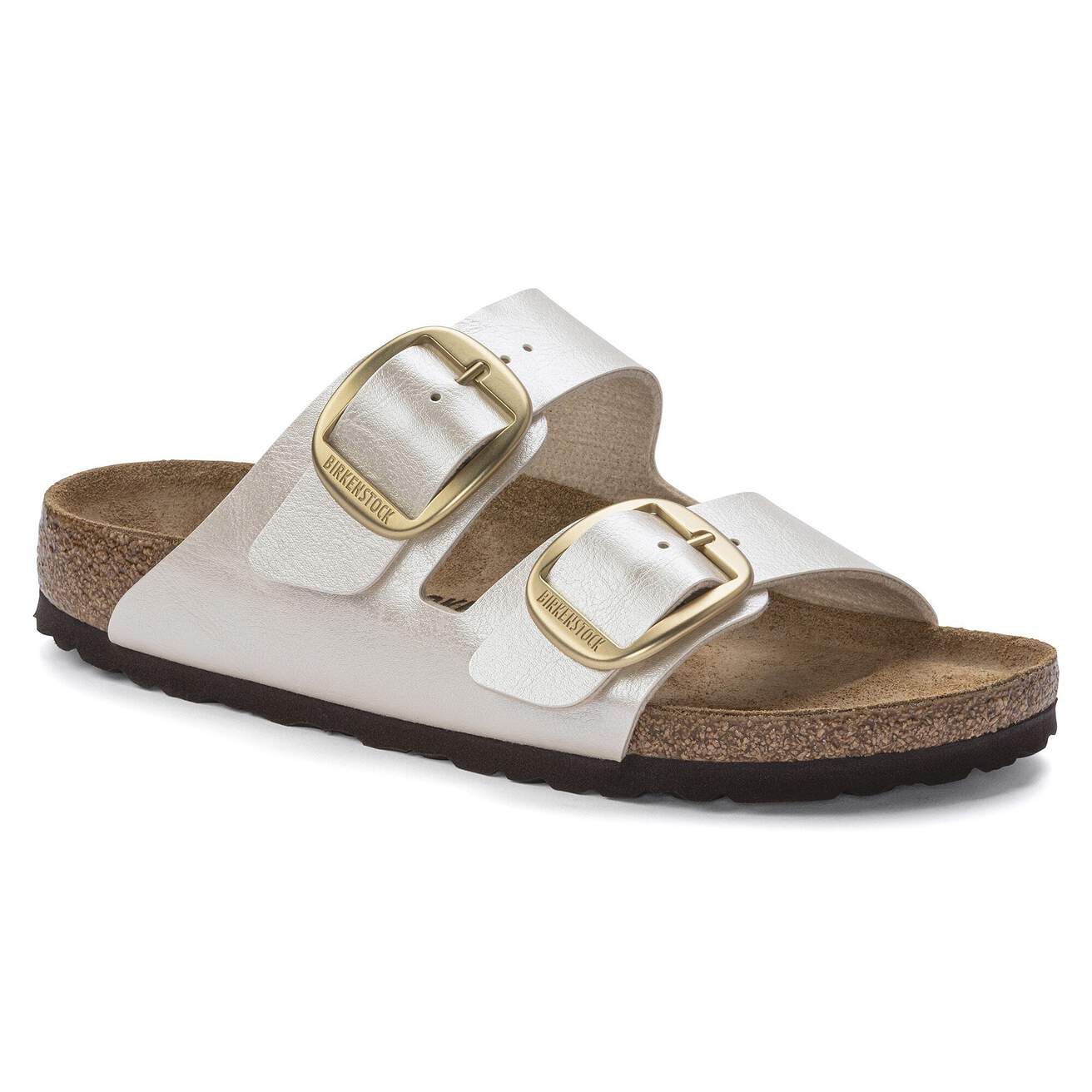 Birkenstock naisten sandaalit Arizona Big Buckle Narrow, kullankeltainen