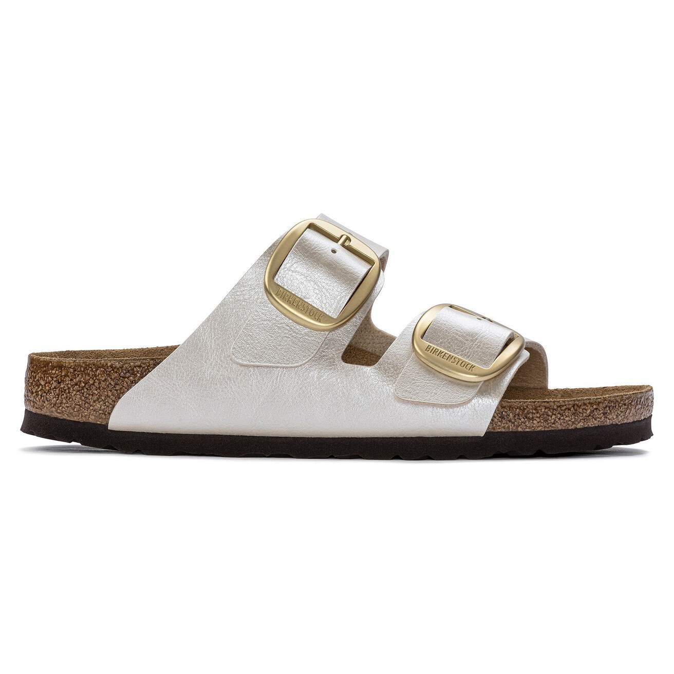 Birkenstock naisten sandaalit Arizona Big Buckle Narrow, kullankeltainen