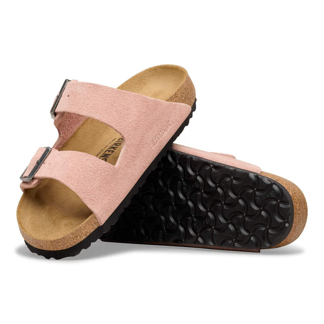 Birkenstock unisex Arizona Narrow Suede Leather, vaaleanpunainen