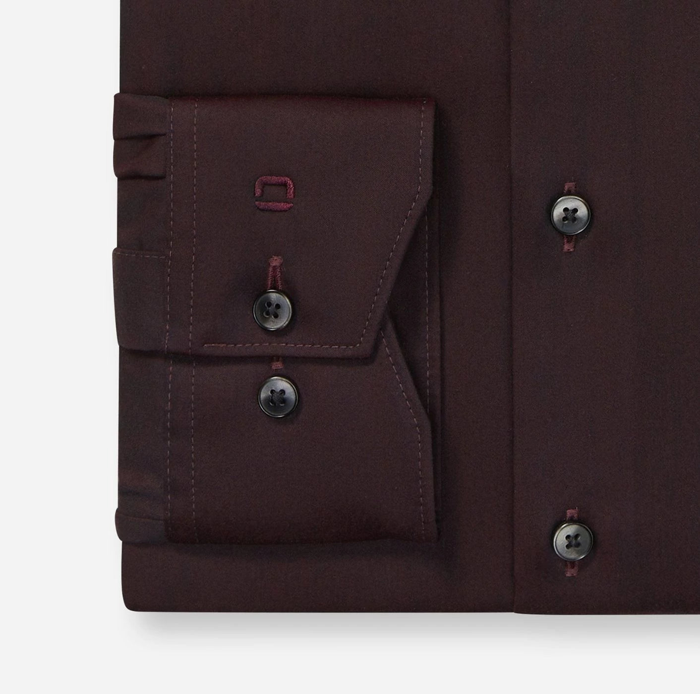 042 LUXOR MODERN FIT SATIN VIININPUNAINEN