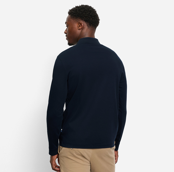 JERSEY POLO LONGSLEEVE TUMMANSININEN