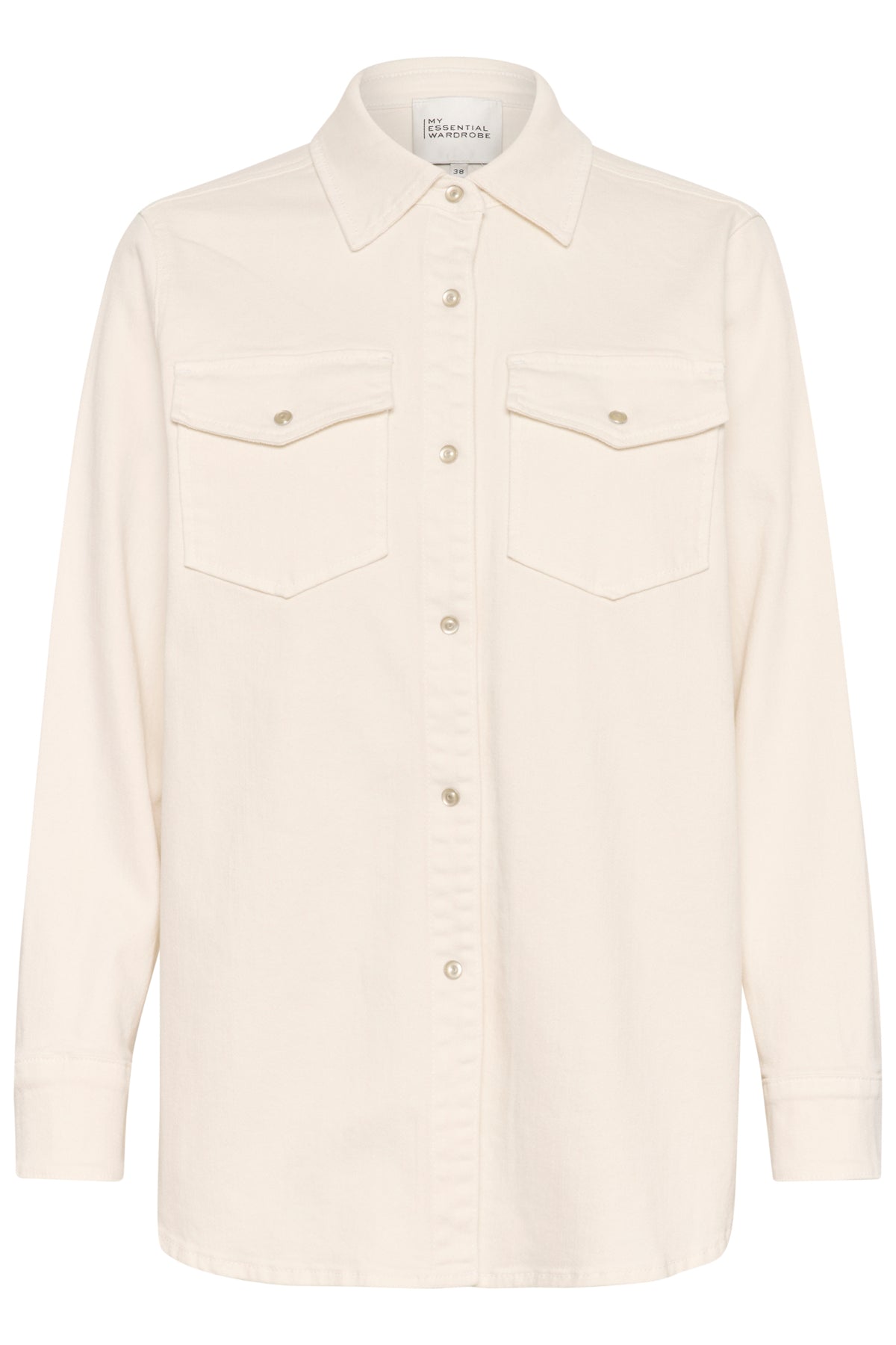 My Essential Wardrobe naisten farkkupaita DagmarMW 157 Shirt, luonnonvalkoinen