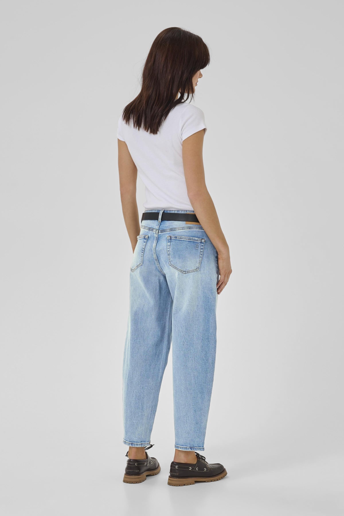 My Essential Wardrobe naisten farkut BalooMW 144 High Barrel, vaaleansininen