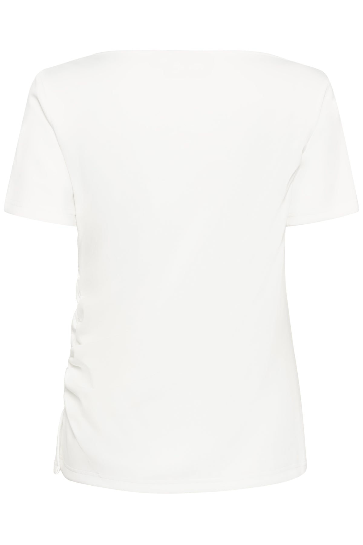 My Essential Wardrobe naisten t-paita MWHelle Asymmetric Tee, valkoinen