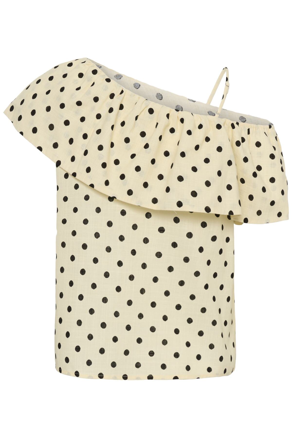 My Essential Wardrobe naisten pusero Nada Florence Blouse, keltainen kuosi