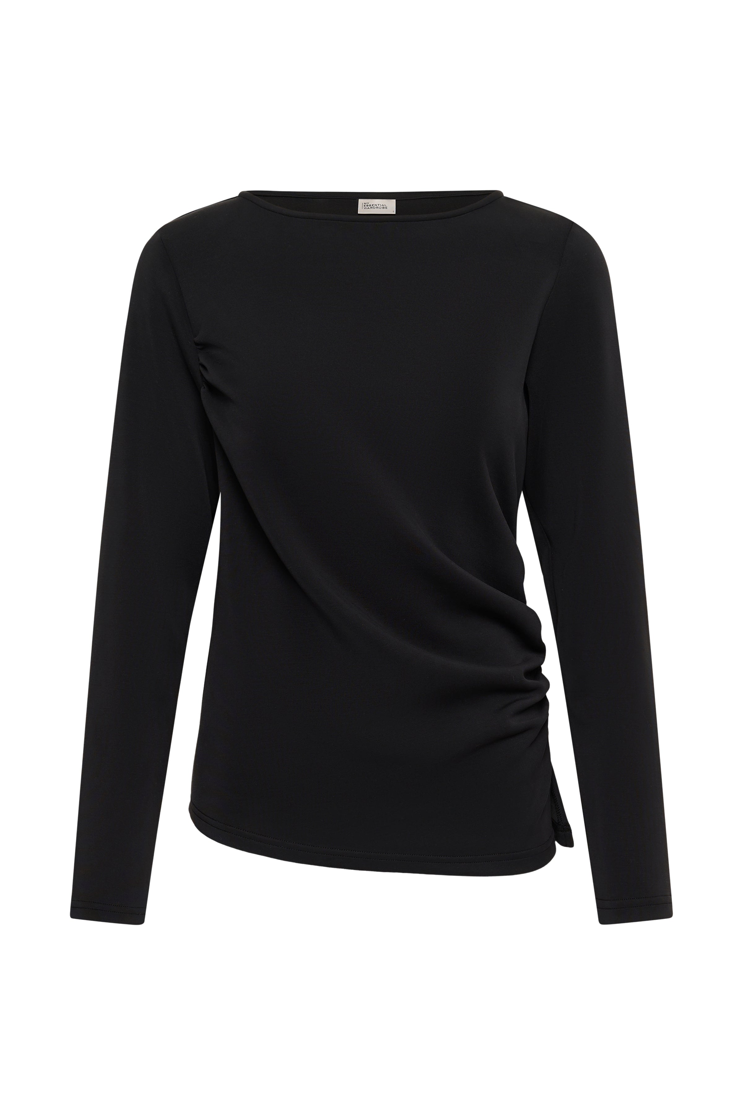 My Essential Wardrobe naisten pusero Helle, musta