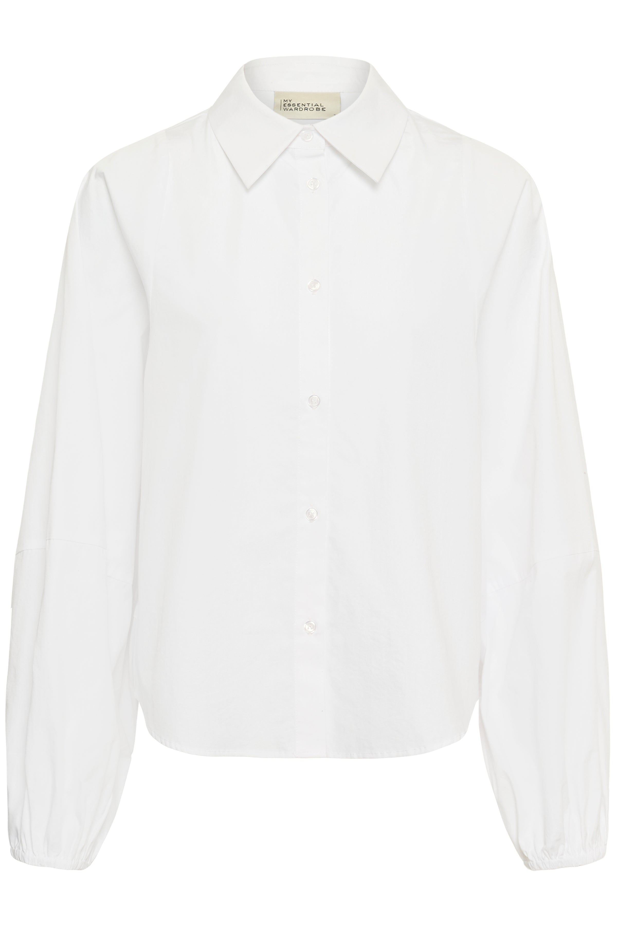My Essential Wardrobe naisten paitapusero Sunna, valkoinen