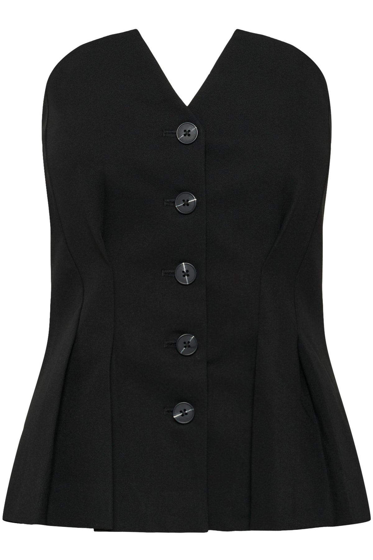 MY ESSENTIAL WARDROBE naisten toppi MWEvelina Shaped Top, musta