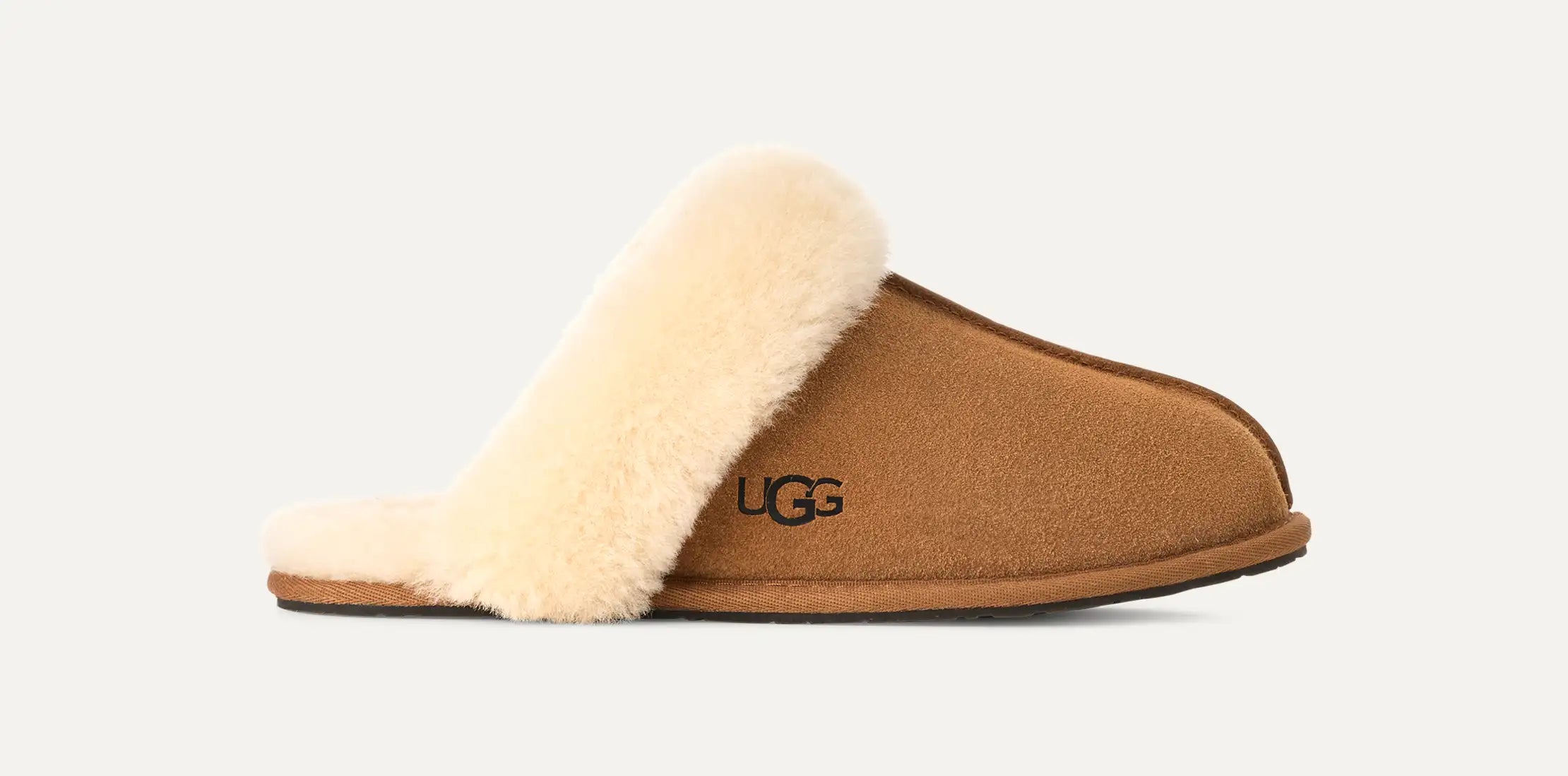 UGG tossut W Scuffette II, kaakaonruskea