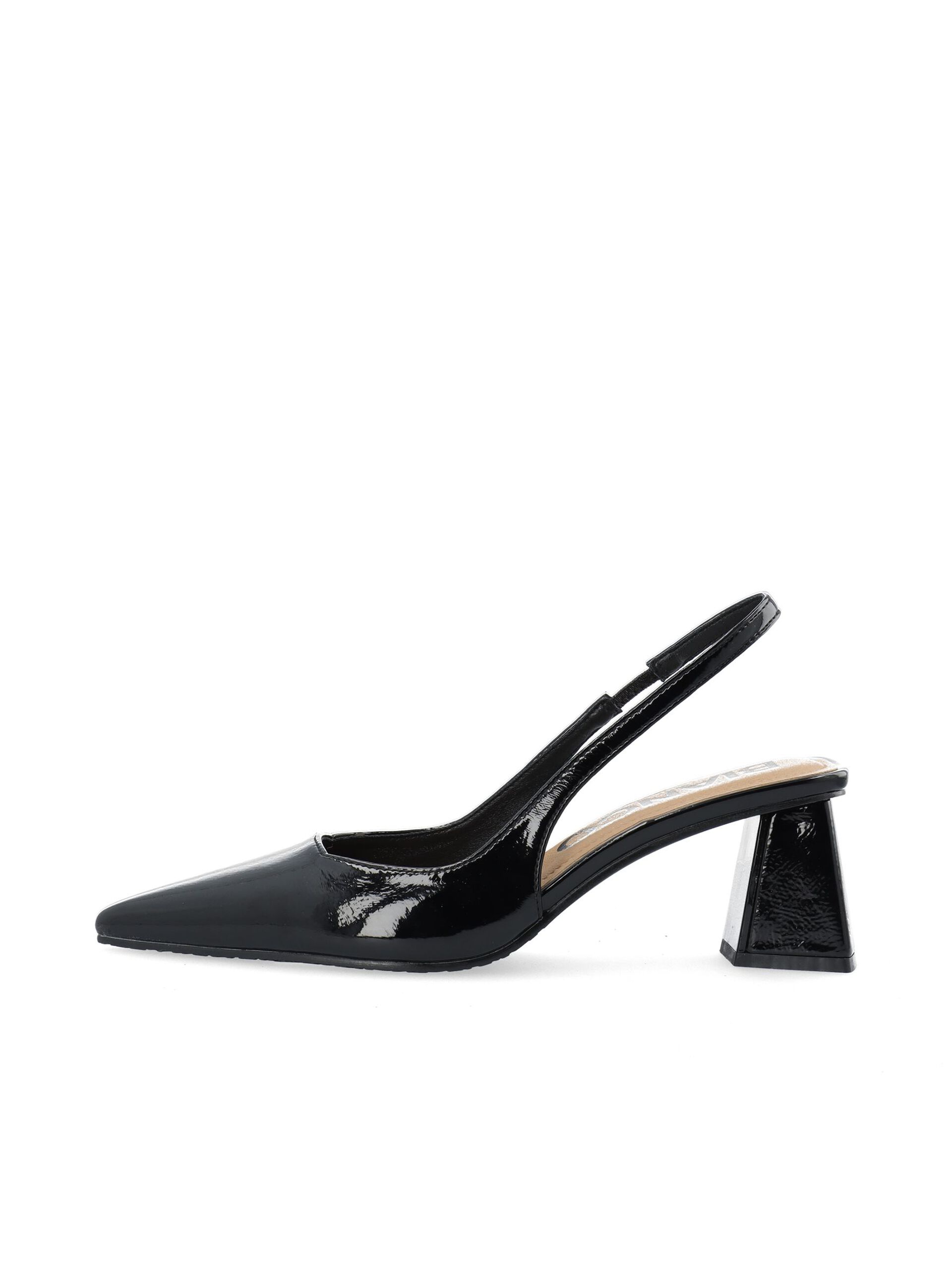 Bianco naisten avokkaat Biamaralyn Slingback Heel Patent, musta