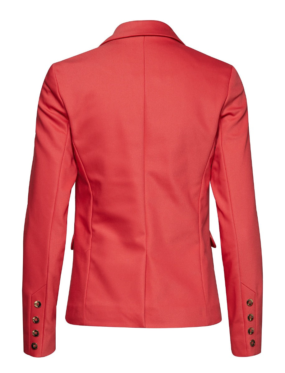 Mos Mosh Naisten Bleiseri, Blake Night Blazer Sustainable Koralli