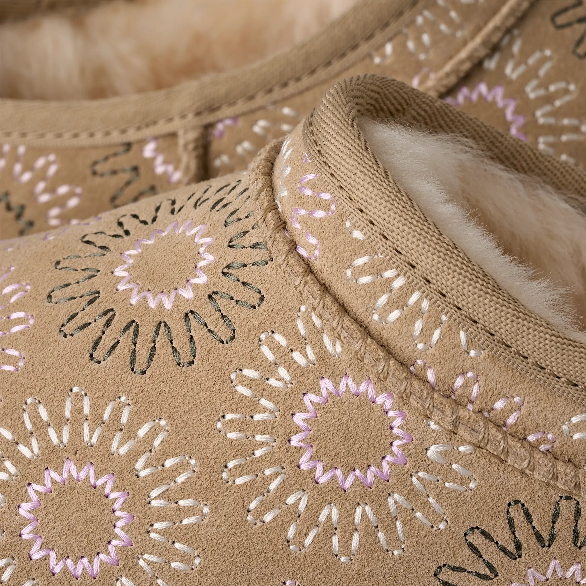 UGG naisten kengät Classic Micro Sun Stitch, hiekka