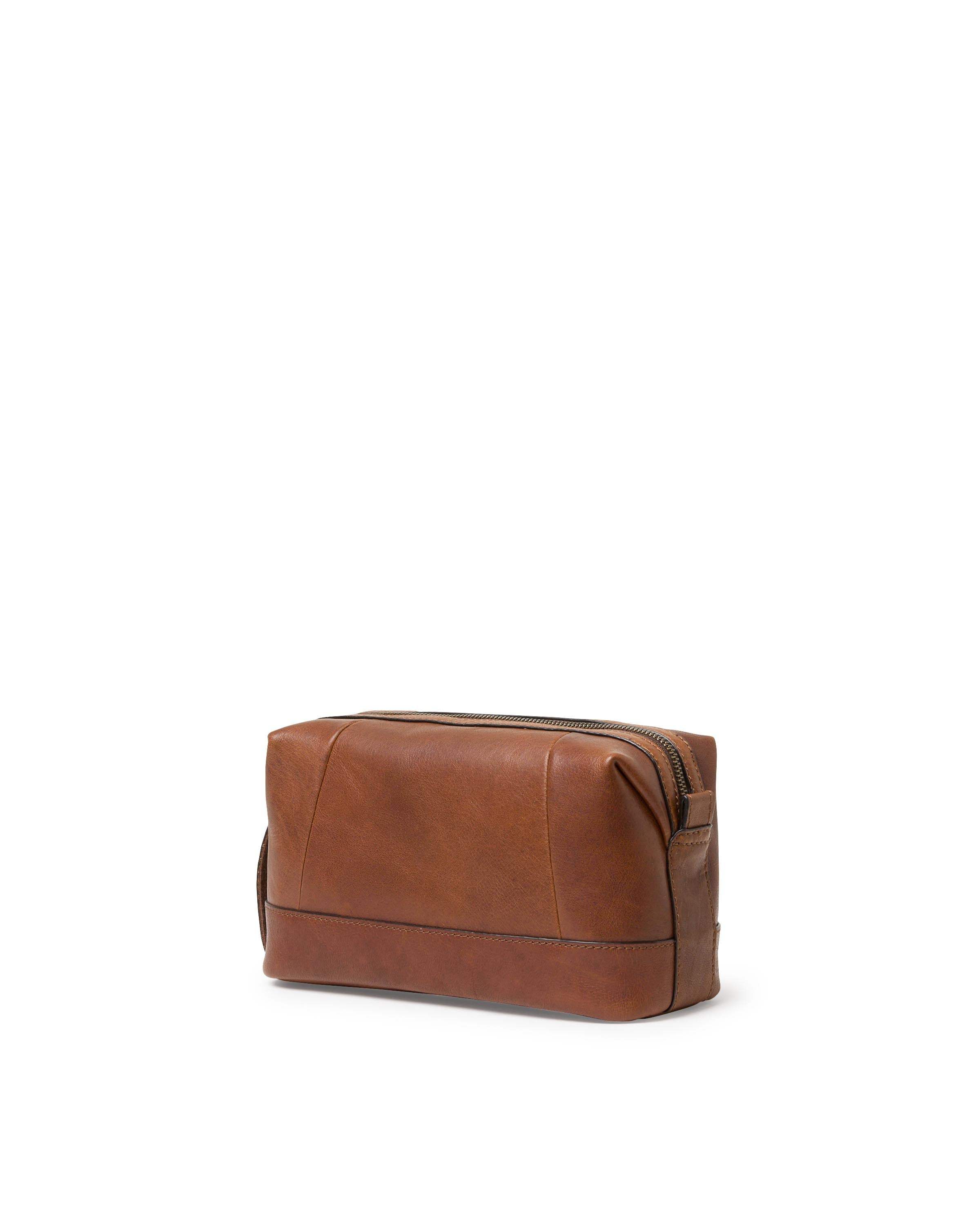 Saddler toilettilaukku Cay Toiletry Bag, keskiruskea