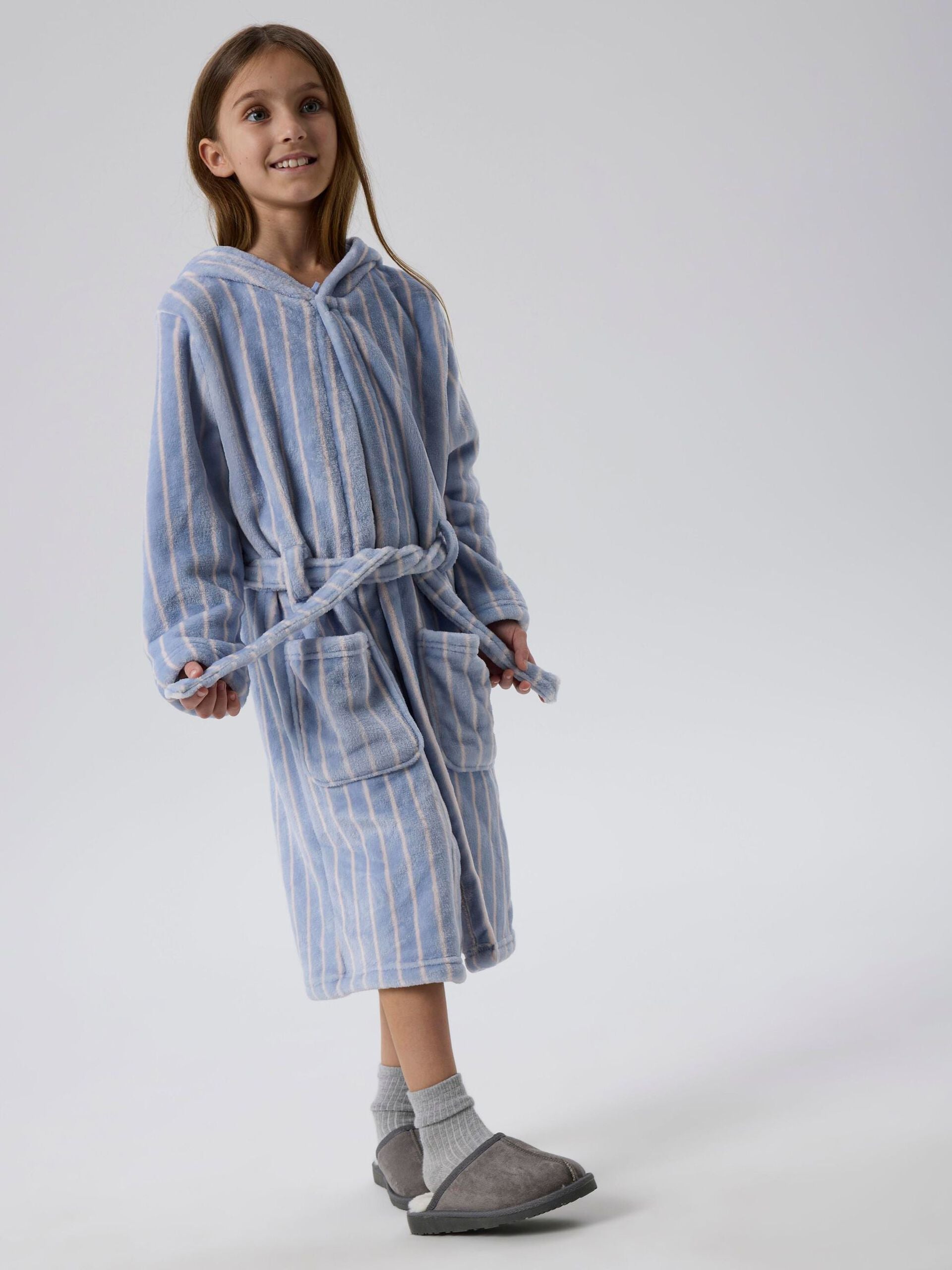 Name It lasten kylpytakki NKFROSE MORNING ROBE, vaaleansininen