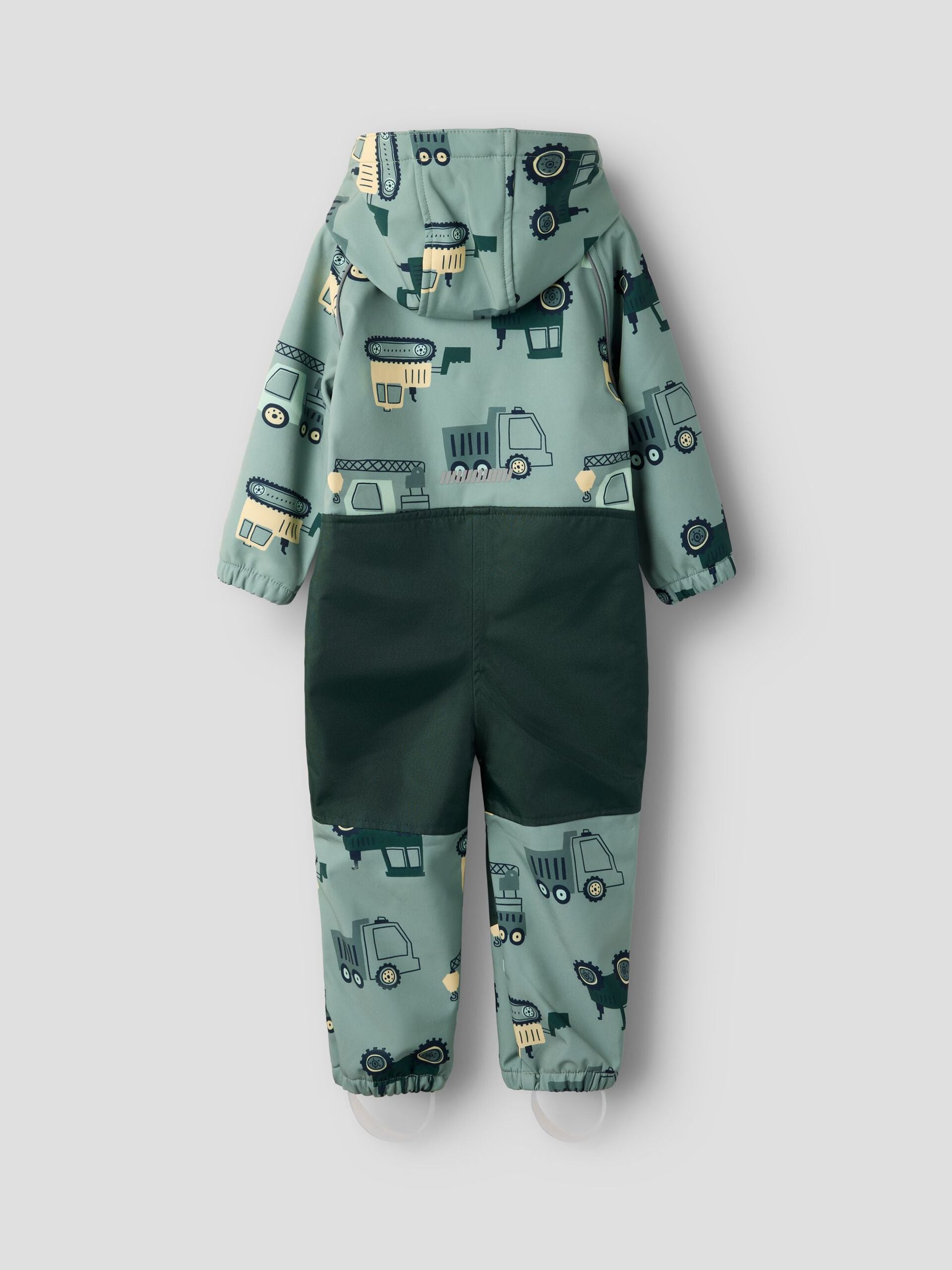 Name It lasten softshell haalari NMMALFA08 SOFTSHELL SUIT NOOS, kuosi vihreä