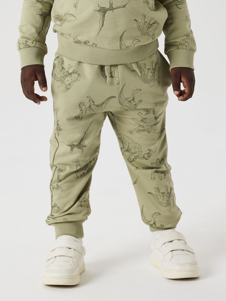 Name It lasten Collegehousut Nmmvaron Aop Sweatpant Noos, Tea