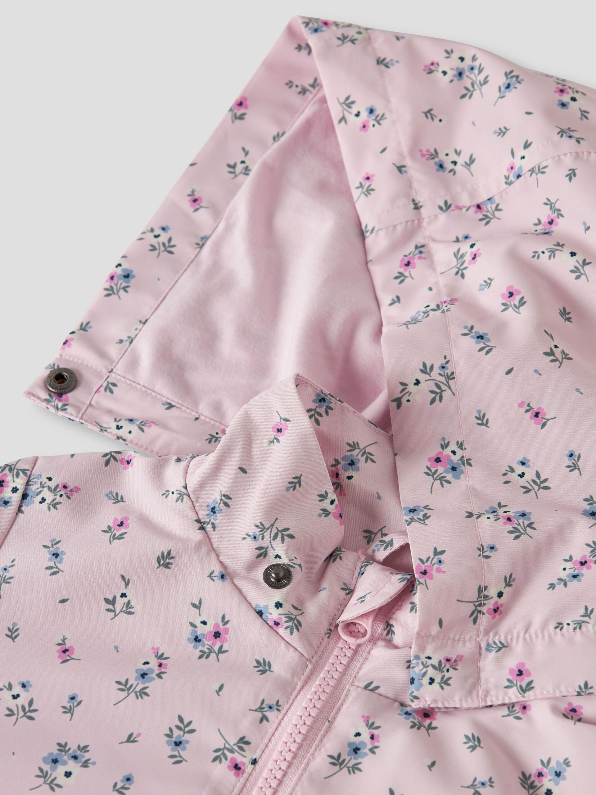 Name It lasten välikausitakki NMFMAXI Jacket, vaaleanpunainen kuosi