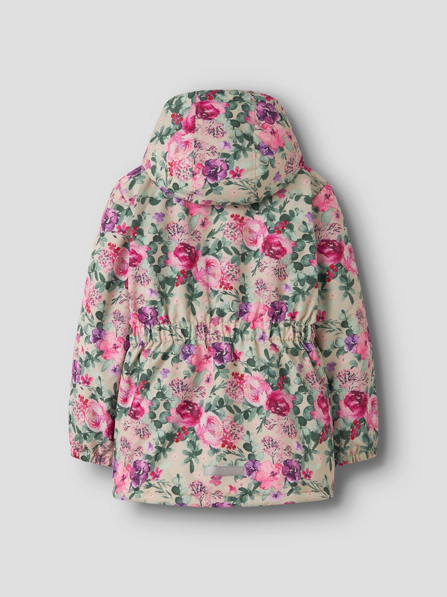 Name It lasten takki Maxi, kuosillinen beige