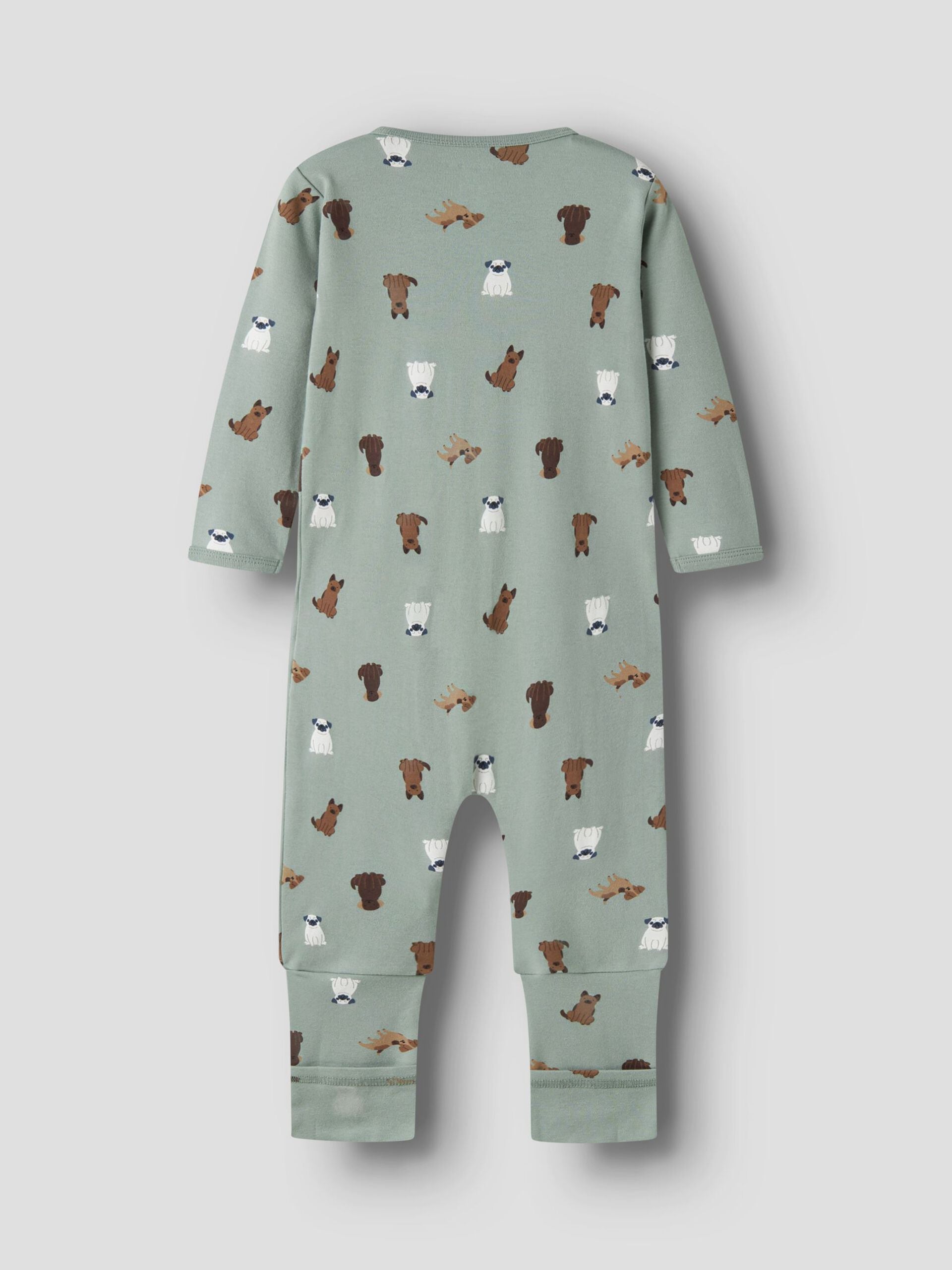 Name It lasten pyjamat Nightsuit Zip Dog, vihreä