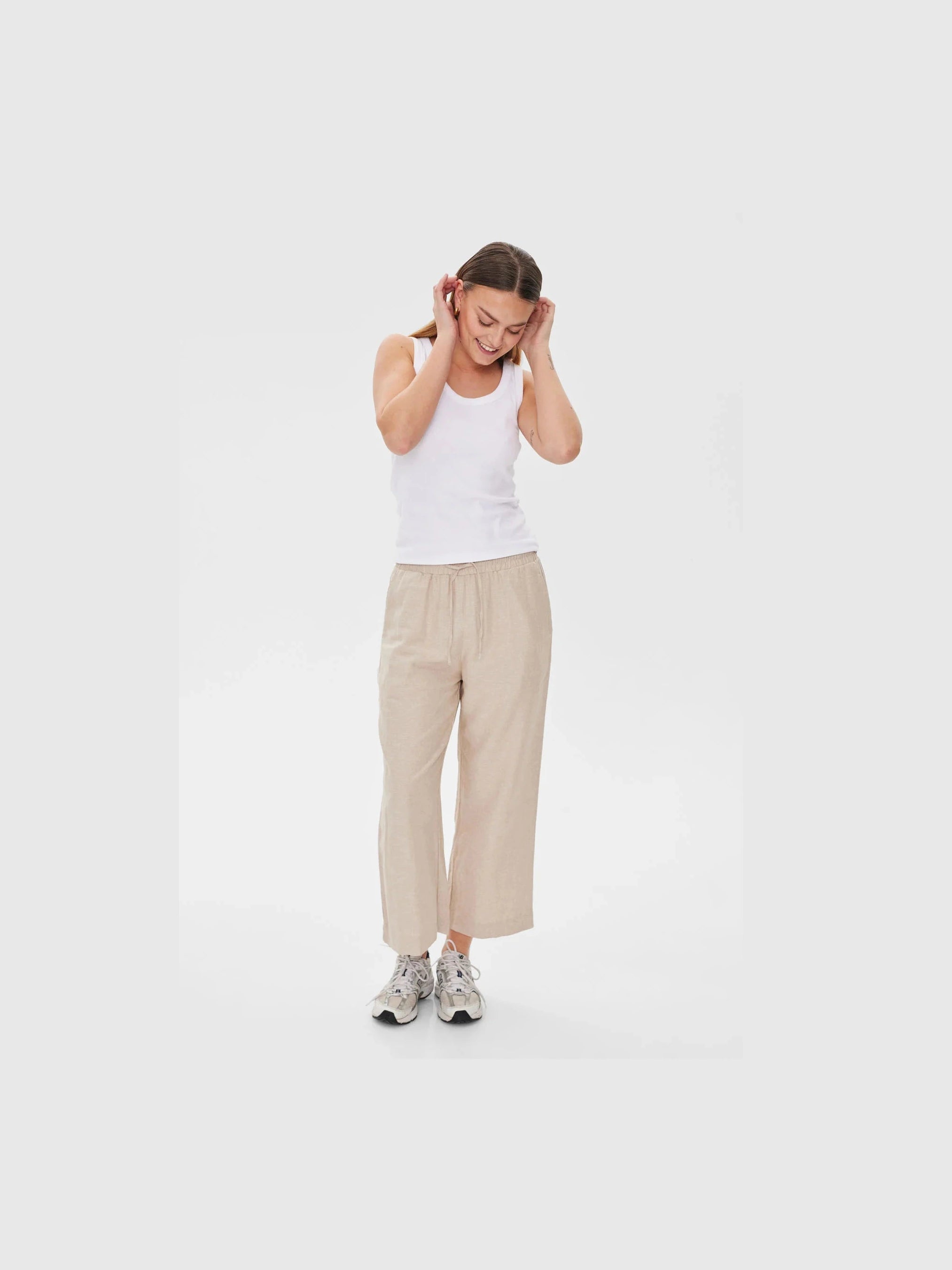 freequent-naisten-housut-la-pant-7-8-linen-vaalea-beige-1