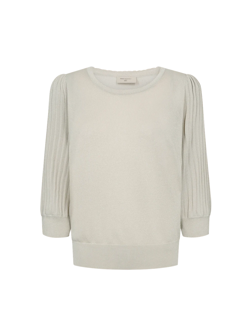 Freequent Glitta Pullover, Beige