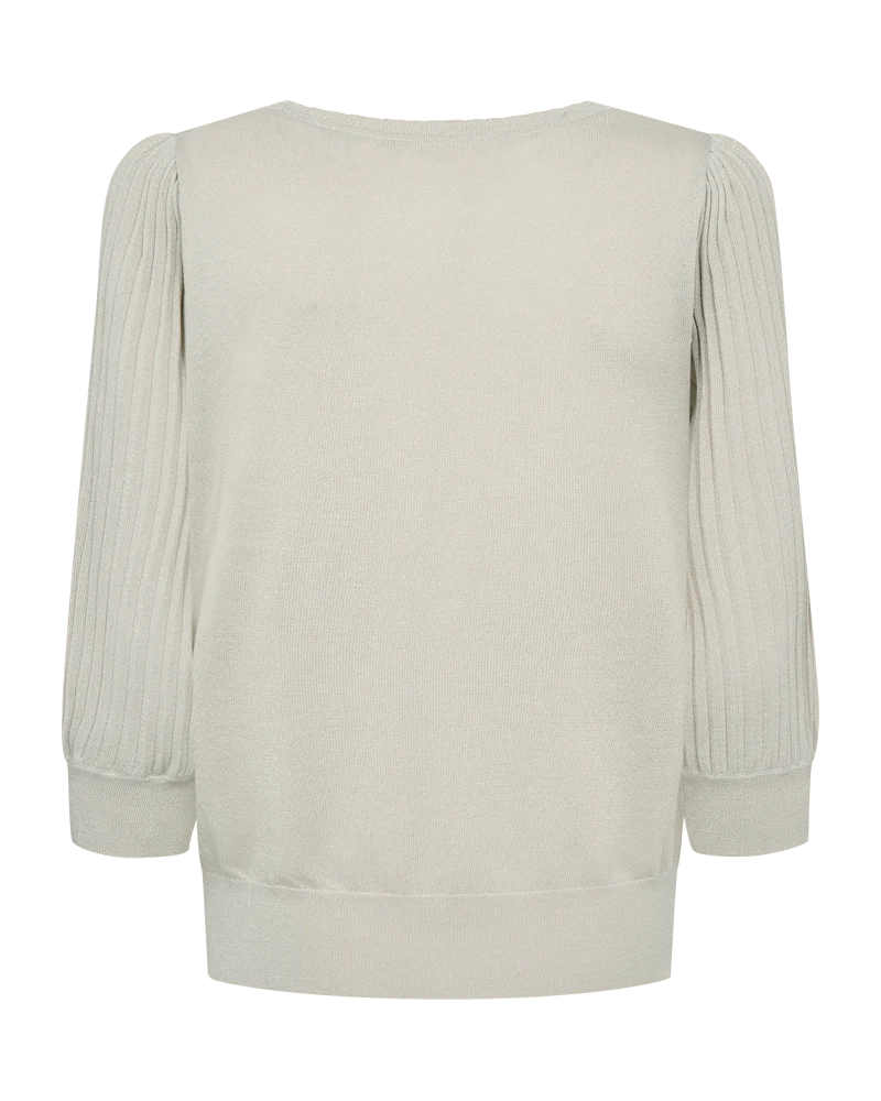 Freequent Glitta Pullover, Beige