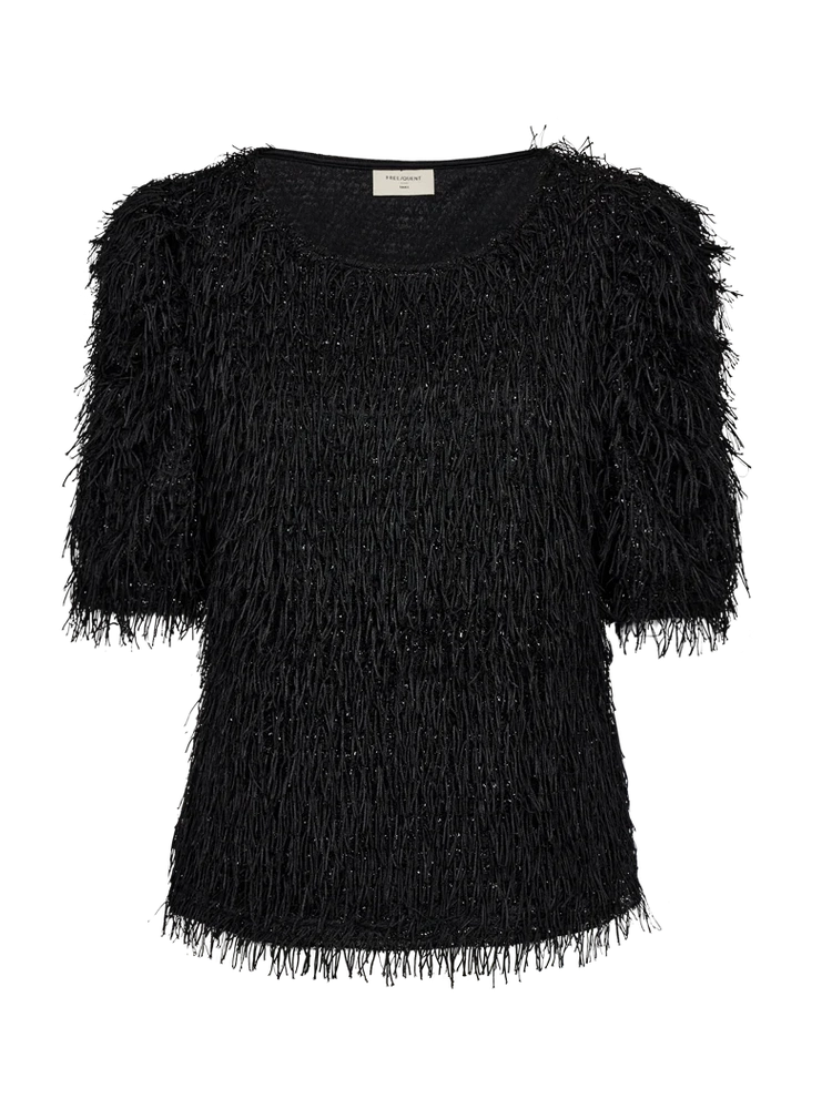 Freequent naisten pusero MARLIN BLOUSE, musta