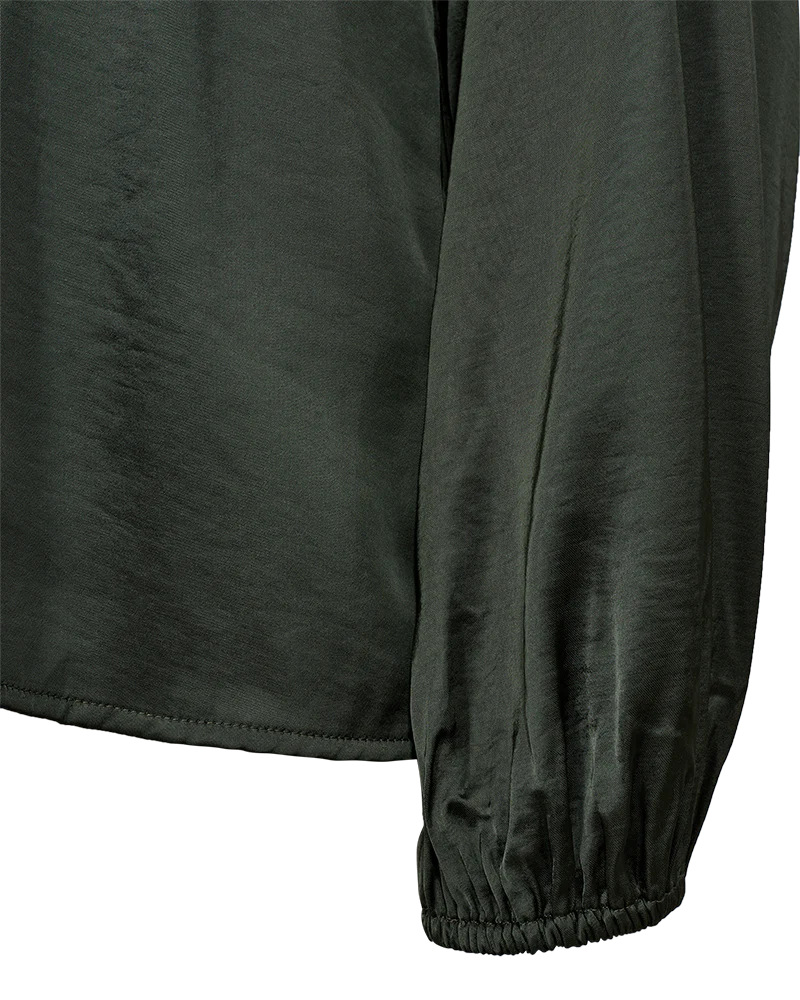 DOVE BLOUSE TUMMANVIHREÄ