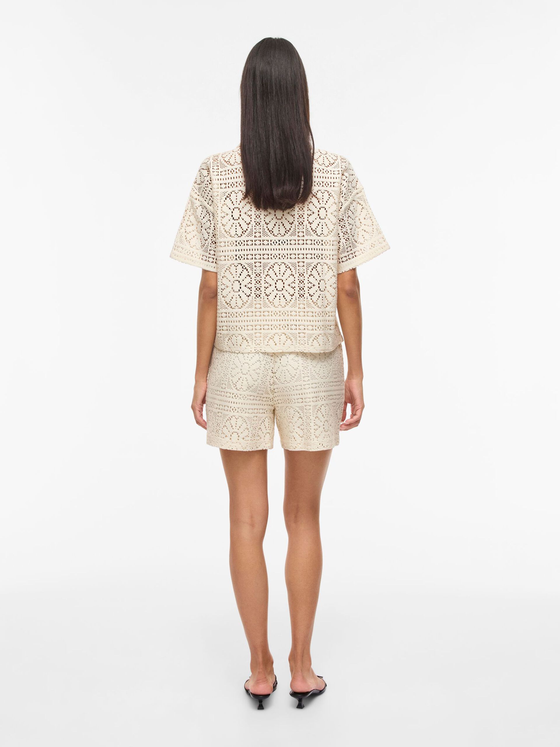 Vila naisten shortsit Vimerinda Hw Shorts/Vol/1, Birch