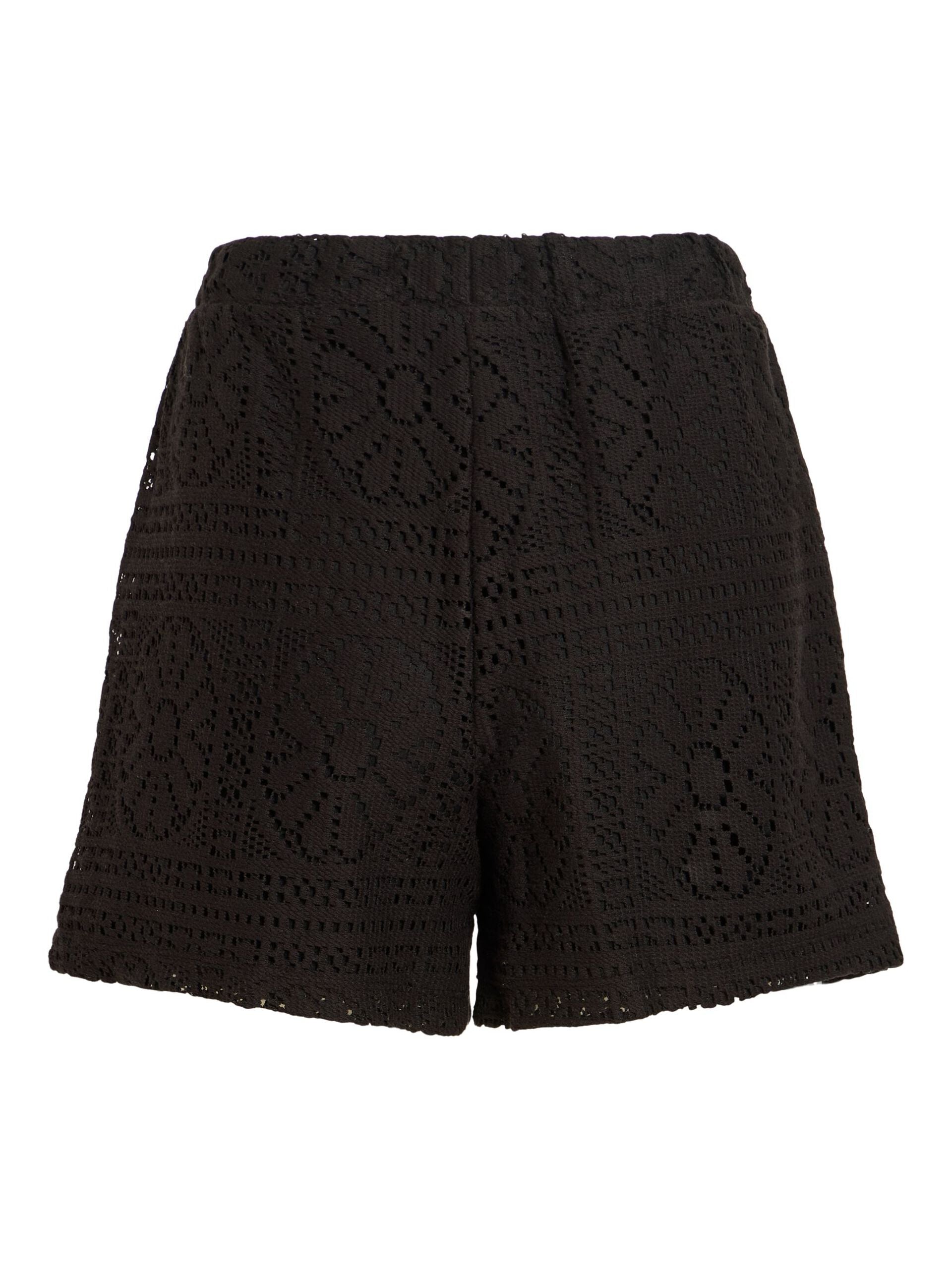Vila naisten shortsit Vimerinda Hw Shorts/Vol/1, musta