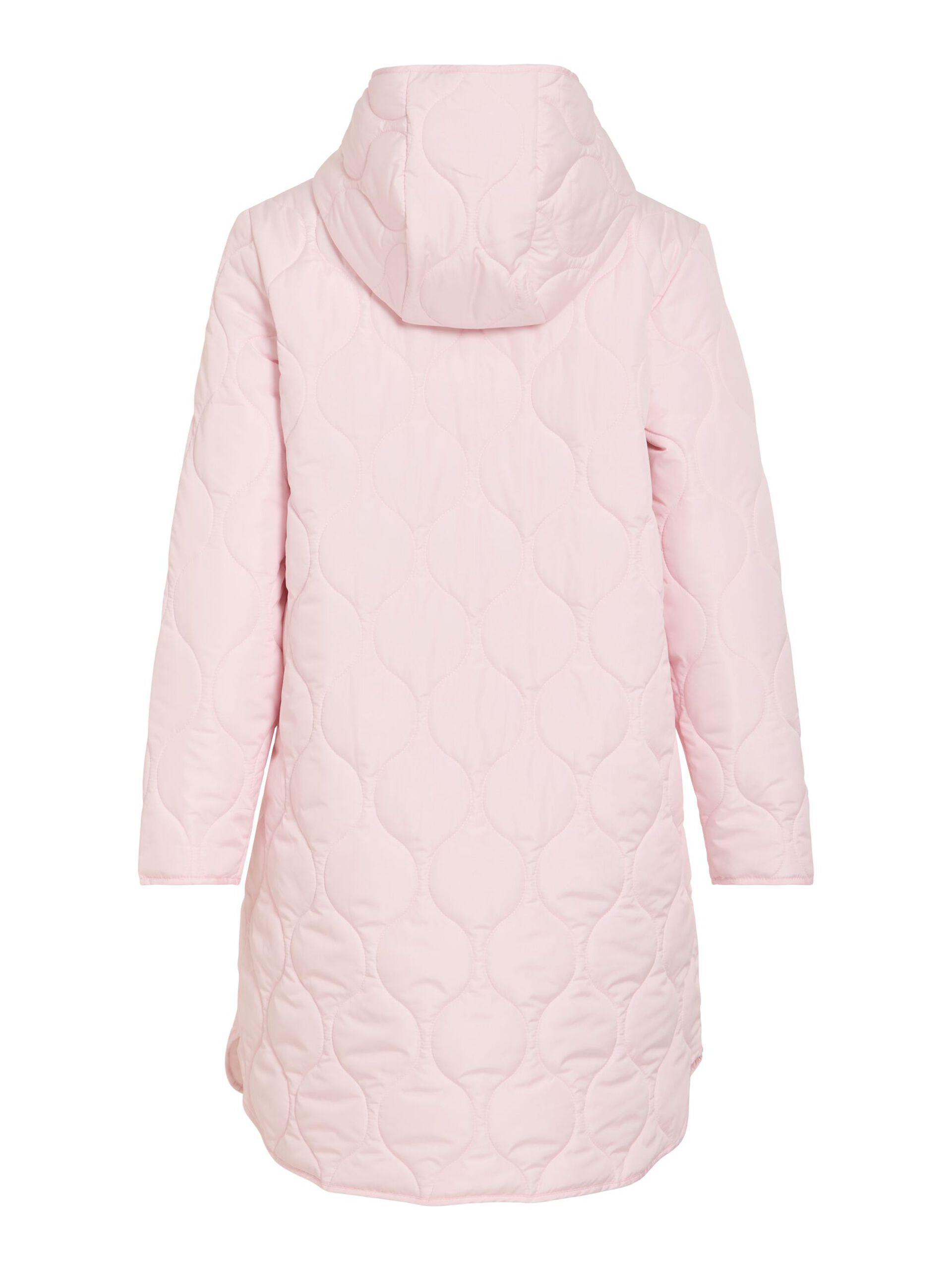Vila naisten takki VIQUILA L/S Hooded Onion Coat, Ballerina