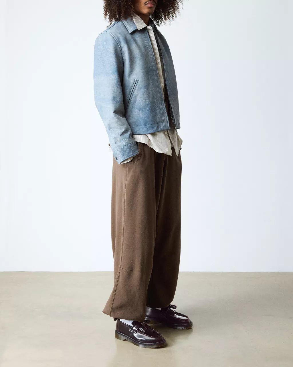 Dr. Martens loaferit Adrian Tassel Loafer Cherry Red Arcadia, viininpunainen