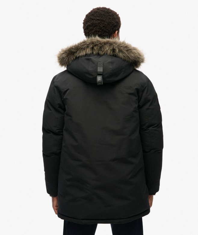 Everest Faux Fur Parka Jacket MUSTA